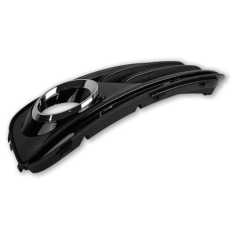 Глянцевый черный передний бампер нижний противотуманный гриль решетки вставка с