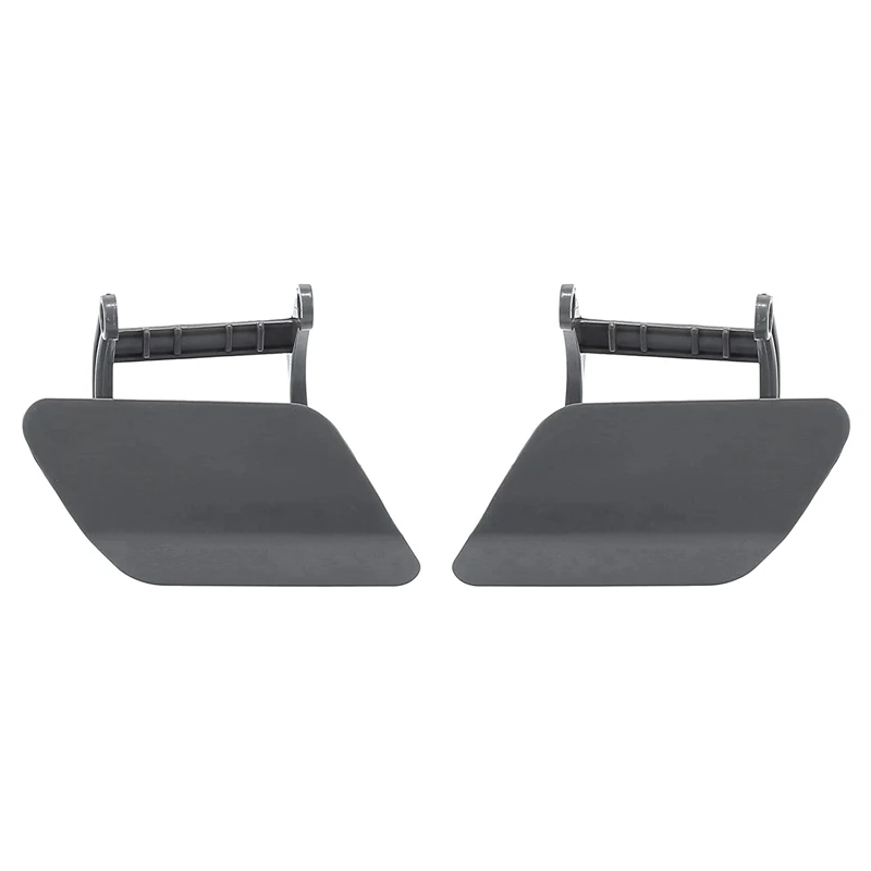 

1 Pair 51117335053 51117335054 Car Headlight Washer Nozzle Cover for -BMW 7 Series F01 F02 LCI 2013-2015