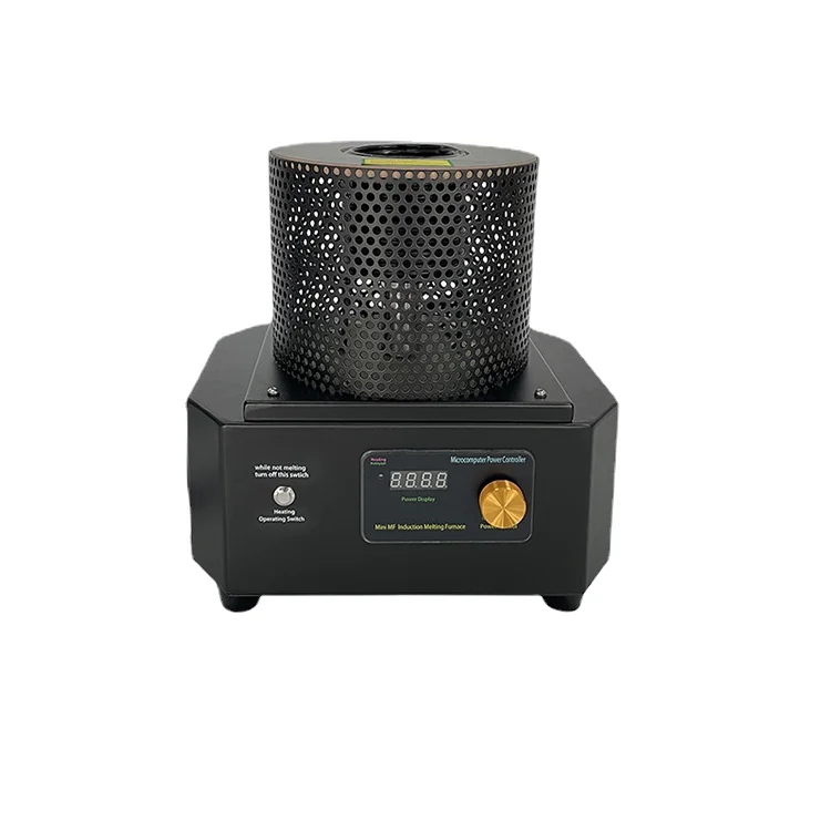 

Small Induction Melting Furnace 500G Gold Capacity Smelting Machine for Silver Gold Cooper 1600 Degrees