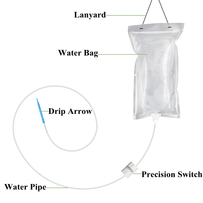 КАПЕЛЬНАЯ насадка для растений автоматическое Капельное орошение 1 л/2 л/3 л