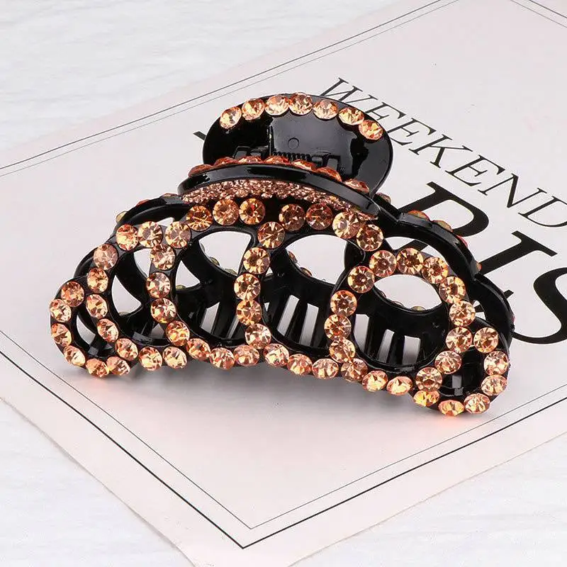 

Large Hair Claws Fashion Elegant Ladies Hairpin Updo Hair Headwear Women's Grab Clip Adult Mom's Hair Accessories