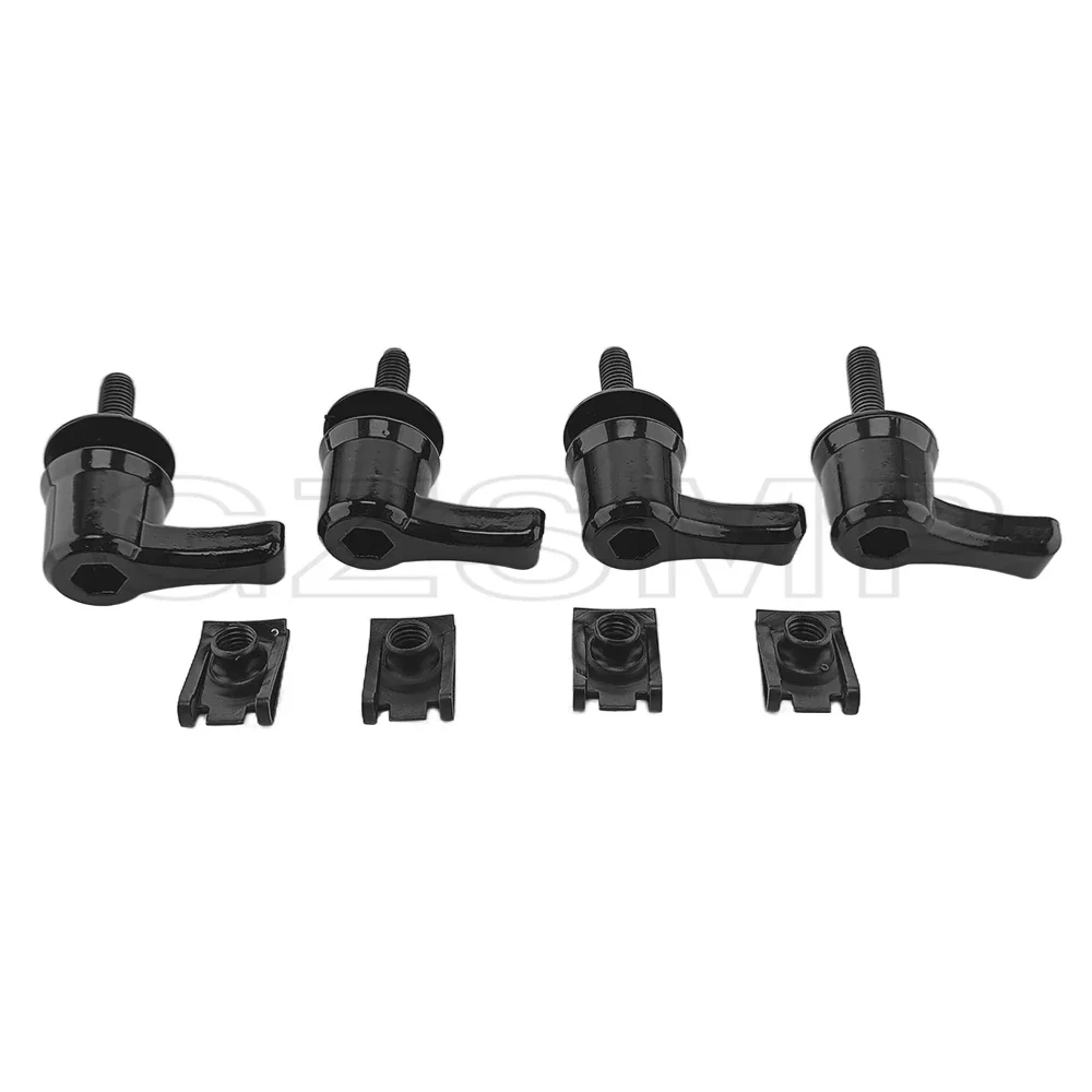 

Мотоциклетный Универсальный седельный рычажный замок болты и гайки в комплекте Монтажный набор подходит для 2001-2019 Harley туристических моделей с сиденьем