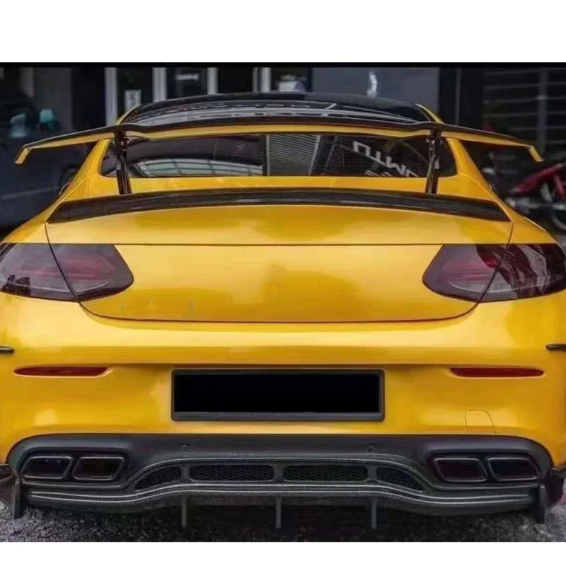 Для Mercedes Benz E Class W213 W238 E300 E350 V стильные задние ласты из углеродного волокна задний