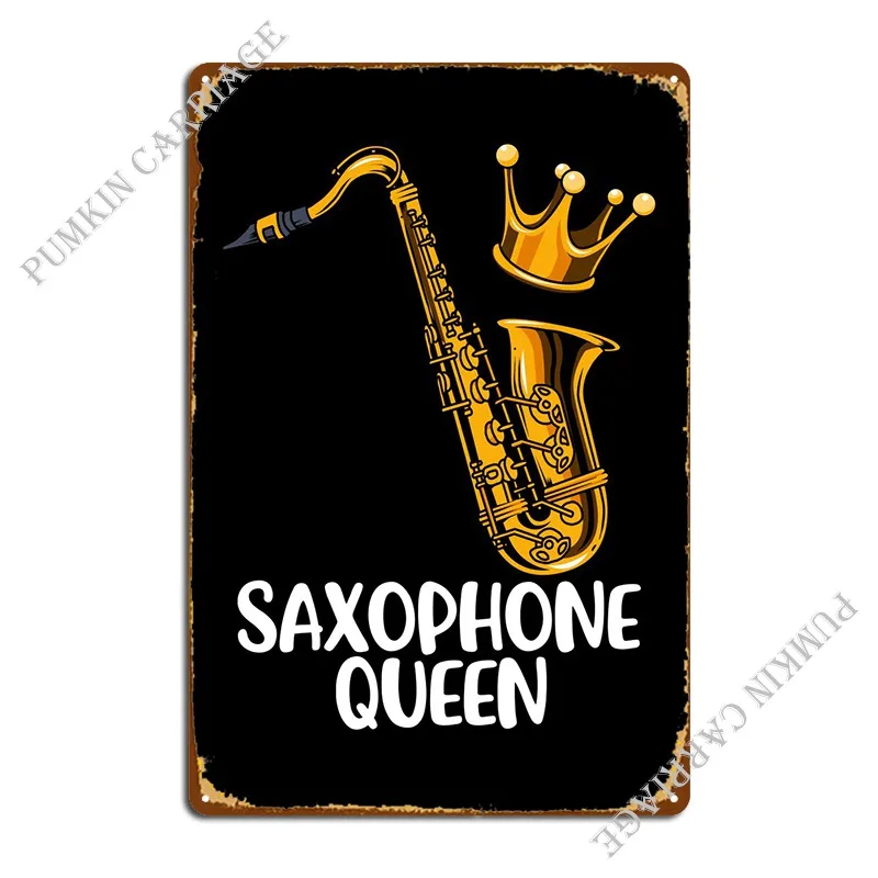 

Саксофон для женщин, джаз, музыка, металлическая искусственная фотография, Настенная роспись, кинотеатр, оловянный плакат