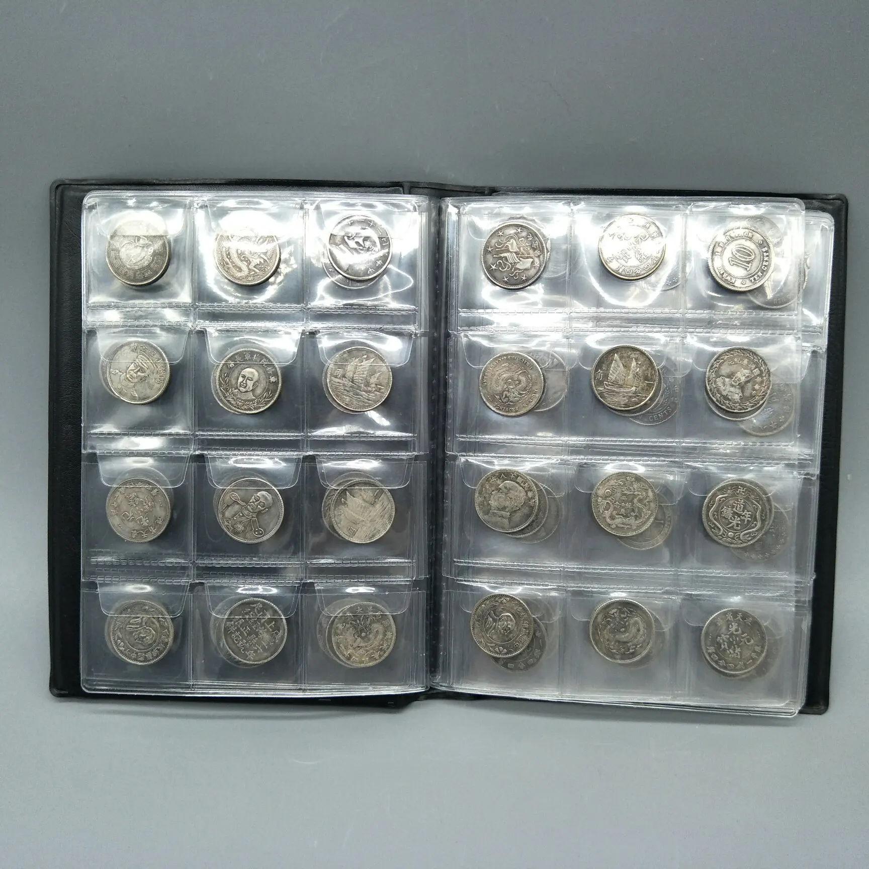 

120 Pieces/Collect Ancient China Coins,Silver Dollar Set, Metal Handicraft Home Decoration