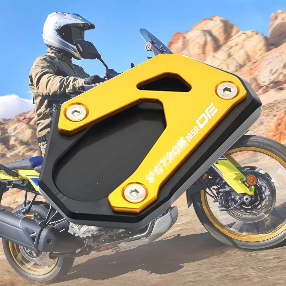 

2023 V-дополнительный 1050 DE для Suzuki V дополнительный 1050DE подставка для мотоцикла с боковой подставкой удлинительная подставка поддерживающая пластина
