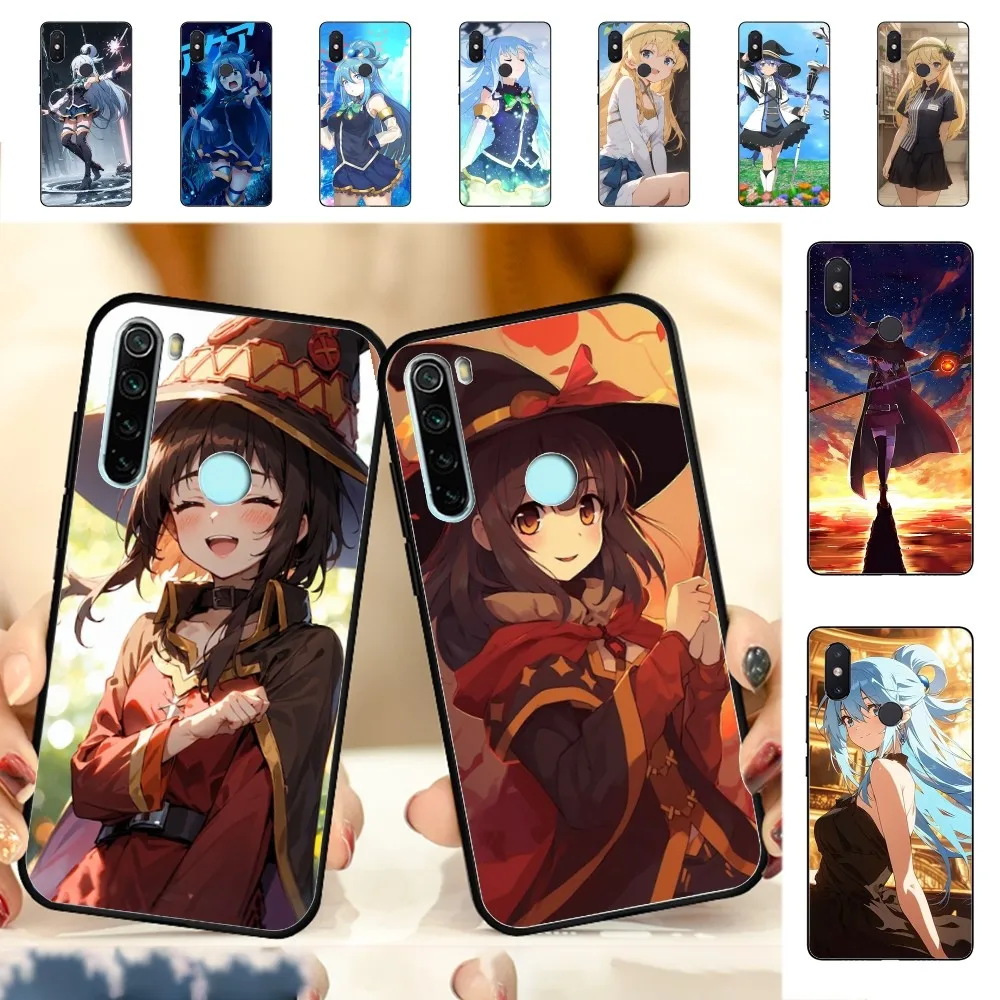 Горячий чехол для телефона K-KonoSuba Comics Redmi Note 4 X 5 A 6 7 8 T 9 9S 10 11 11S 11Epro Poco M3 Pro