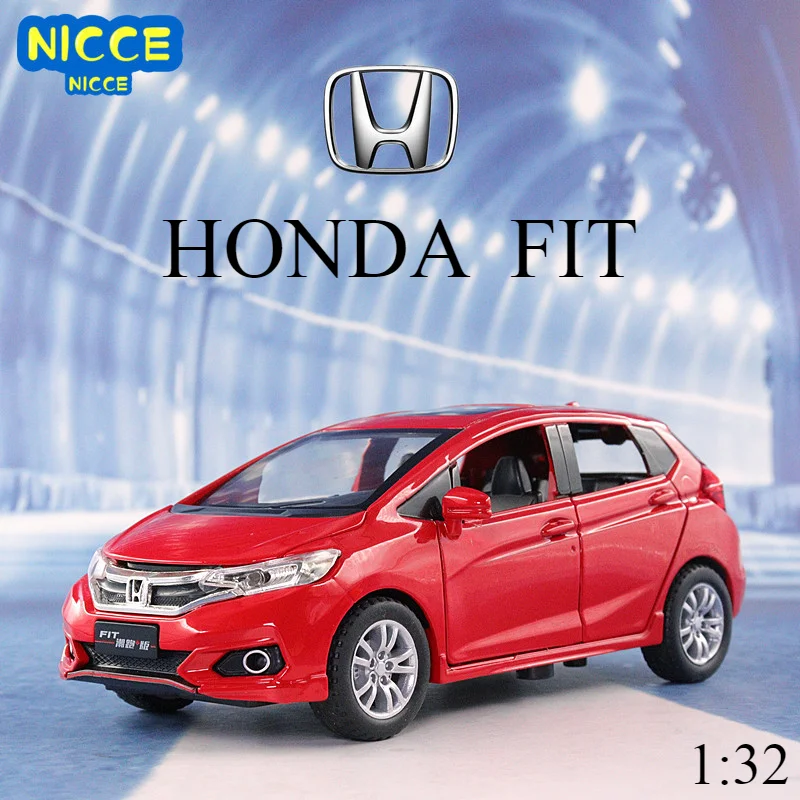 

Nicce 1:32 Honda Fit Metal Toy Alloy Car Die Cast Toy Car Model Car Pull Back Children Toy Collectible Gift Free Shipping A106