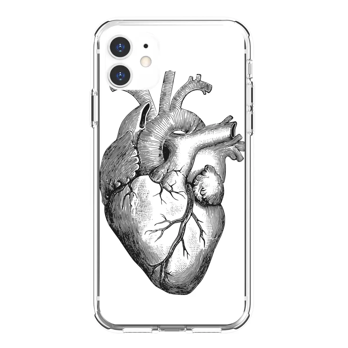 Винтажный медицинский анатомический сердечный рисунок для Samsung Galaxy S10 S10E S20 FE S21 S30