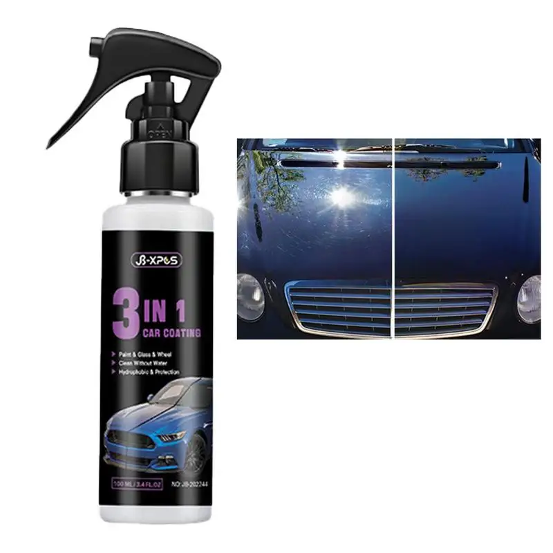 

Car Paint Ceramic Coating Rapid Ceramic Spray Coating Agent Car Wax Car Ceramic Coating Spray Maximum Gloss & Shine Extremely