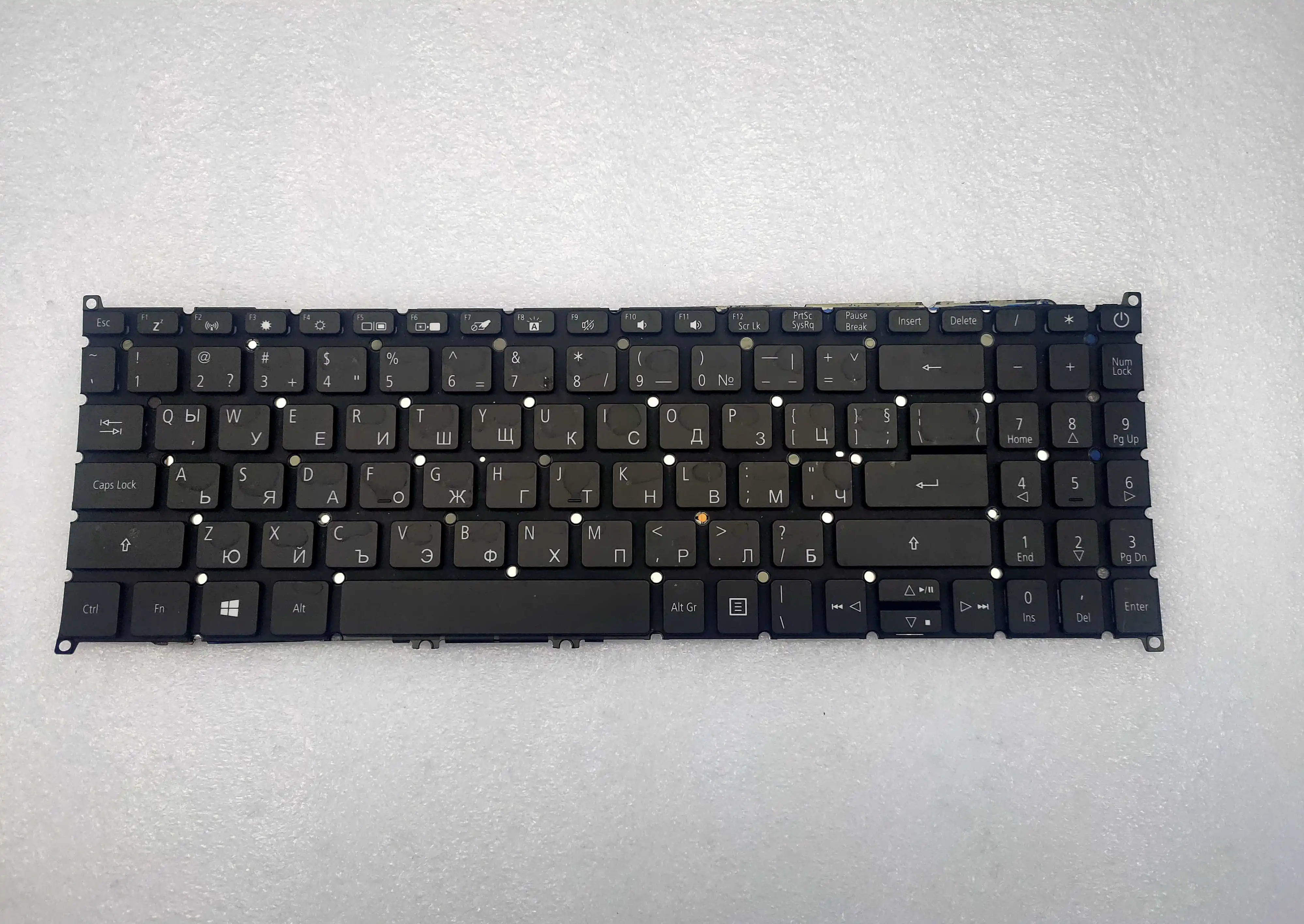 Новая Болгария для ACER Aspire A315-42G A315-54K A315-55G SF315-51 клавиатура с подсветкой серого и