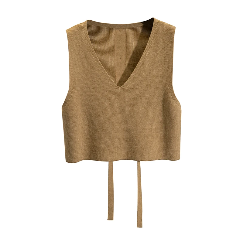 Короткий жилет на шнуровке сзади уличная юбка подтяжках рубашка с v-образным