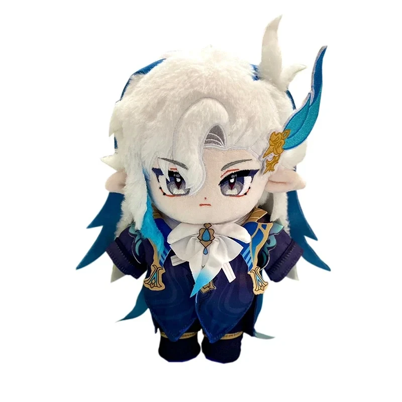 Игра Genshin Impact Neuvillette плюшевая кукла мягкая игрушка с нарядной одеждой мультяшные