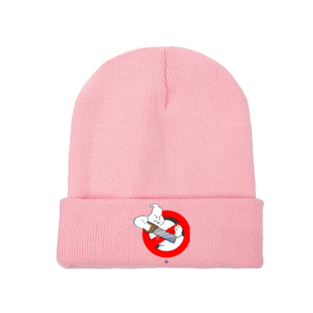 

Essential Ghostbusters Film Movie Knitting Beanie Caps Skullies Beanies Ski Caps Soft Bonnet Hats Winter Warm