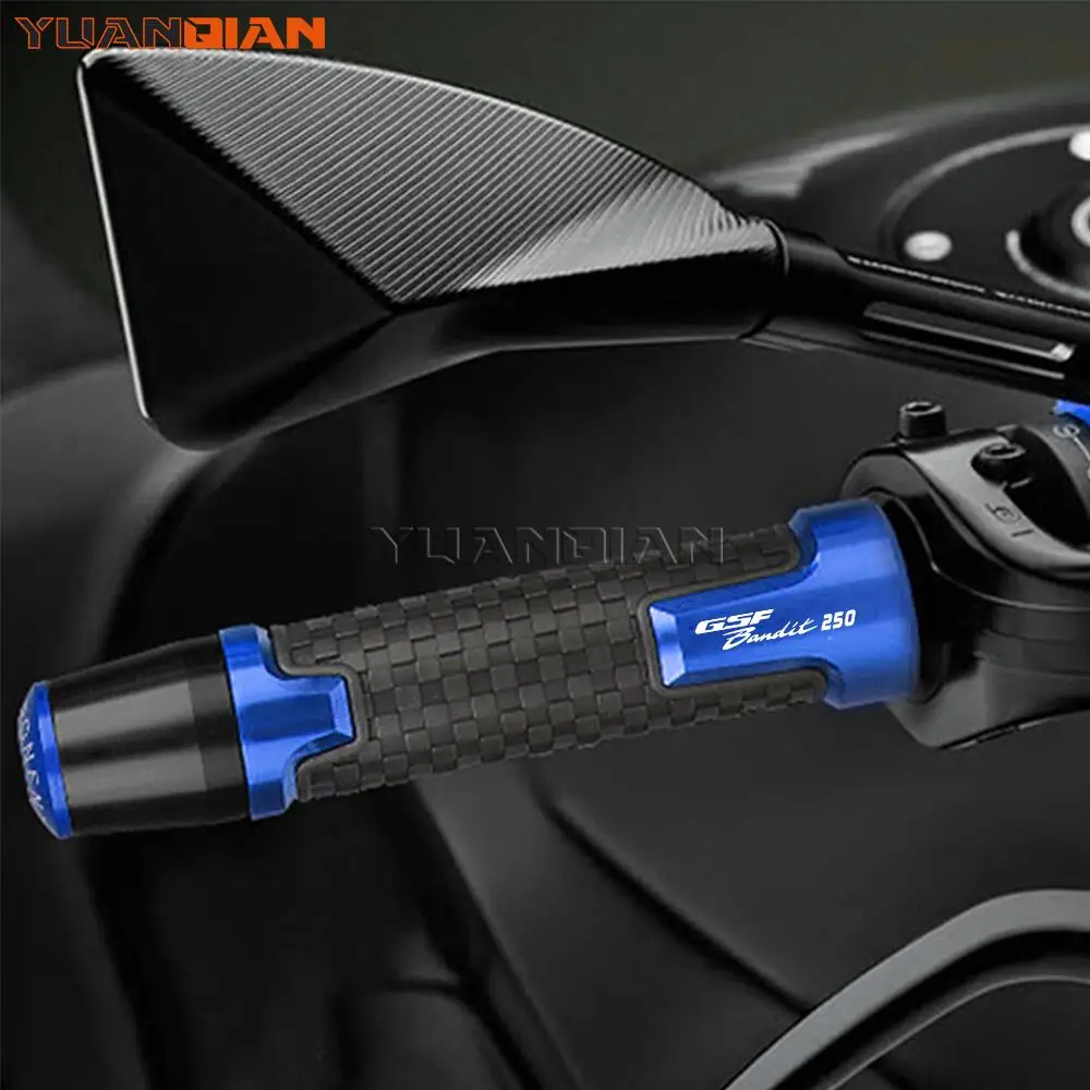 

Motorcycle 7/8" 22mm CNC Handlebar grips Handle hand bar grip For suzuki GSF250 BANDIT GSF 250 V 1987-2001 1994 1995 1992 1991