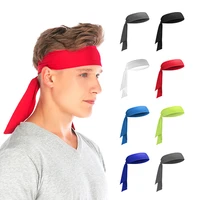 sports antiperspirant headscarf outdoor unisex sports headband tennis jogging fitness pirate headband 9 colors to choose 7