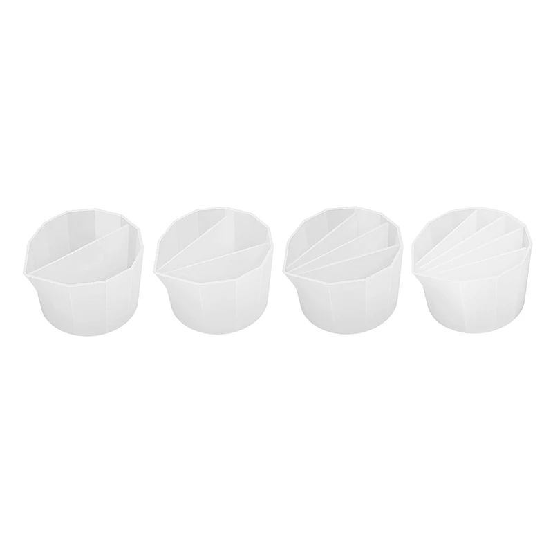 

Reusable 2/3/4/5 Channels Split Color Mixing Cups For Paints,Resin Pouring Painting Tools DIY Making Drawing Accessories