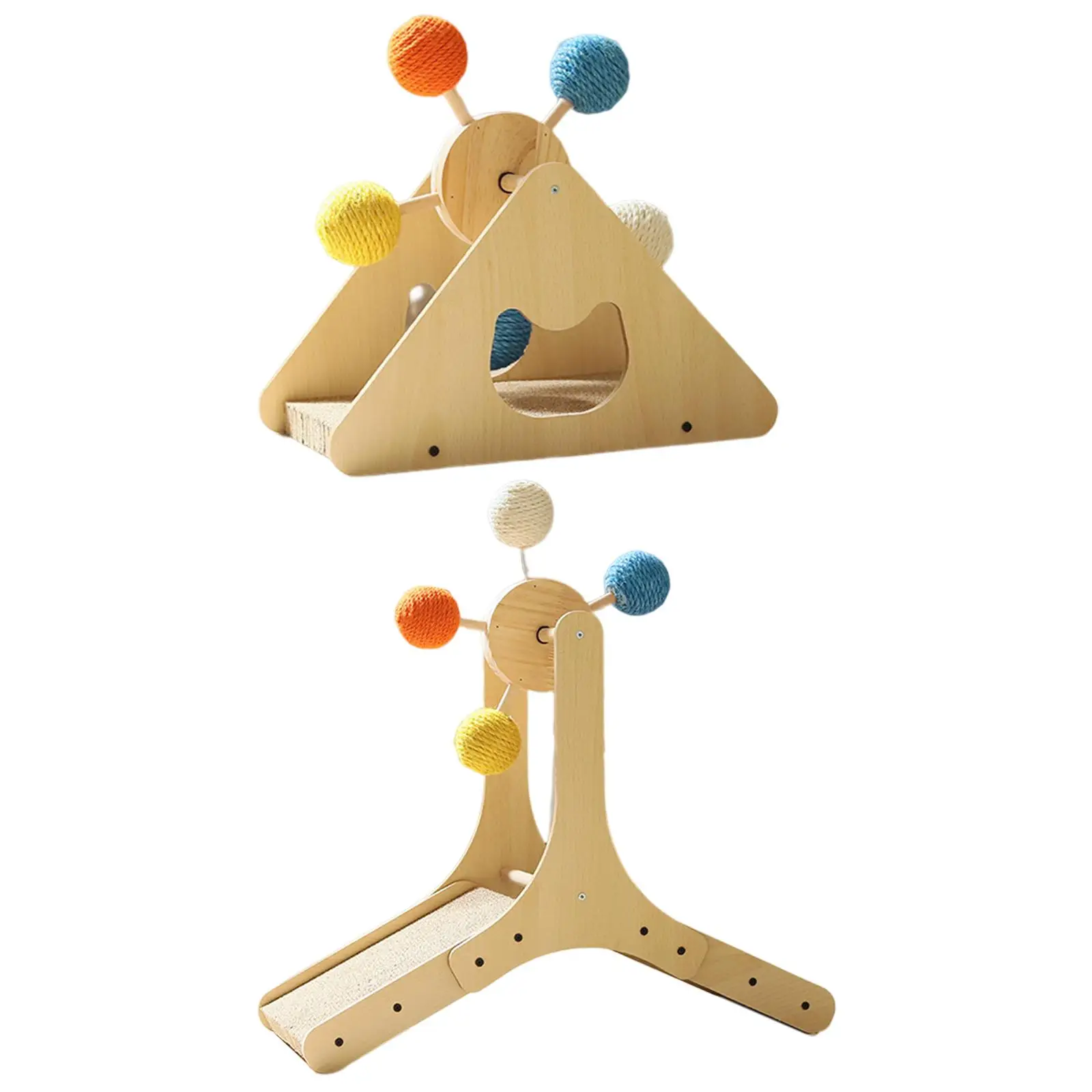 

Cat Scratch Toys with Ball Modern Cat Furniture for Pet Supplies