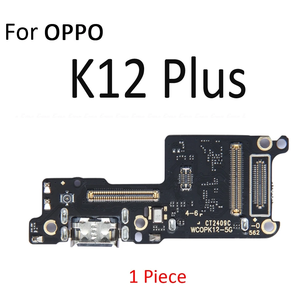 Фото Док-станция для зарядного устройства, USB-порт для зарядки, штекер, микрофонный гибкий кабель для OPPO A2 A2m A2x A3 A3x K10 K11 K11x K12 Pro Plus K12x 4G 5G №5