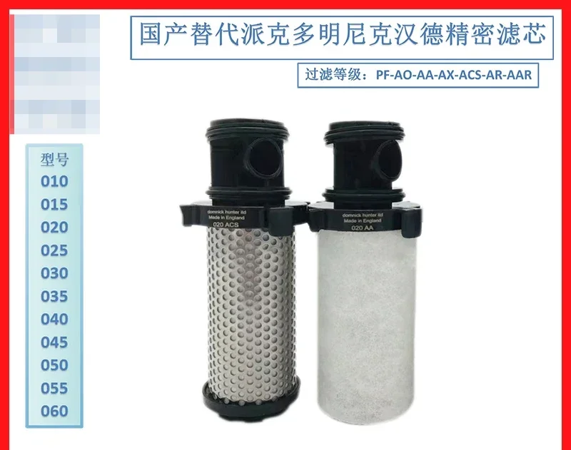 Прецизионный фильтр Parker Dominic 015AA 020AO 025ACS 040AA 045AO 050AOACS