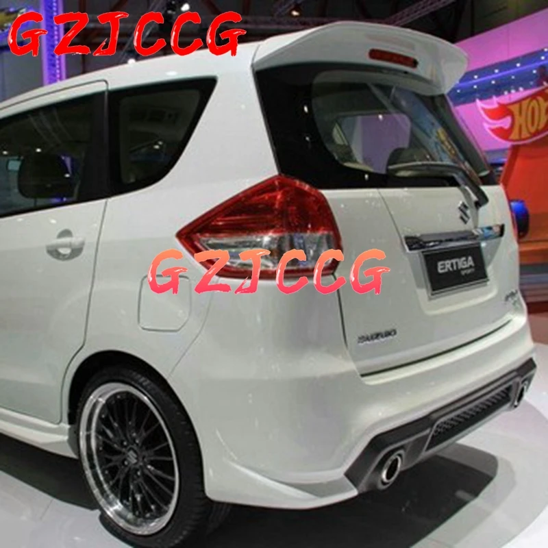 

For Suzuki Ertiga spoiler real wing ABS material Plastic primer spoiler 2012-2015