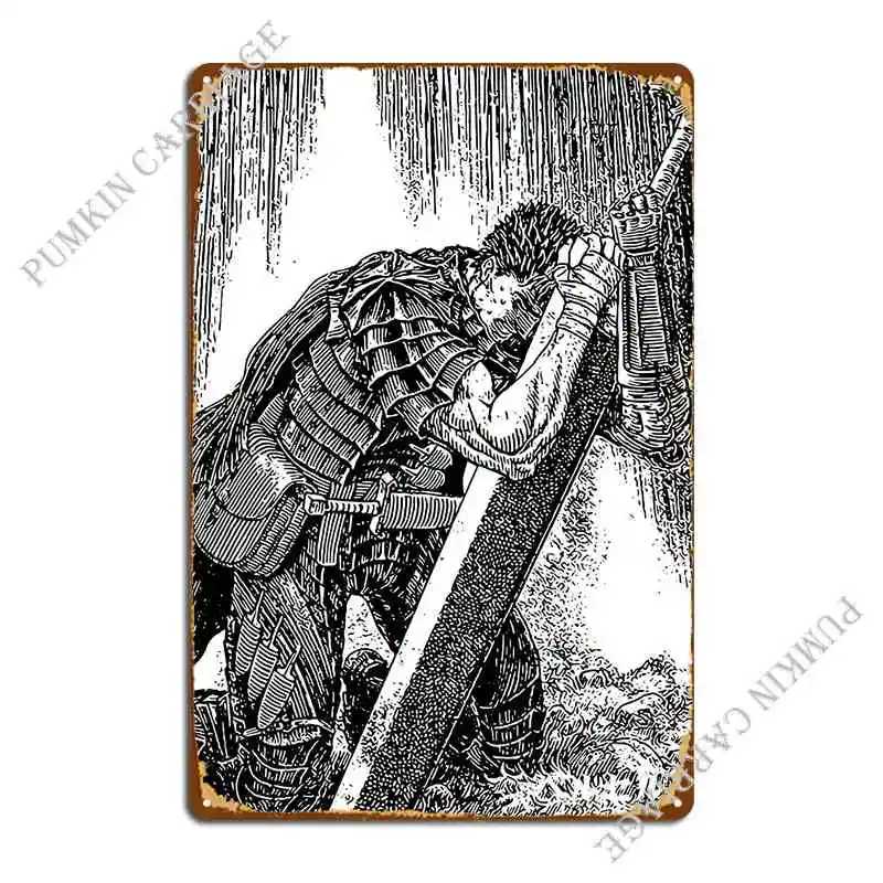 

Berserk кишки Аниме Манга металлический знак кухня паб гостиная стена пещера жестяной знак постер