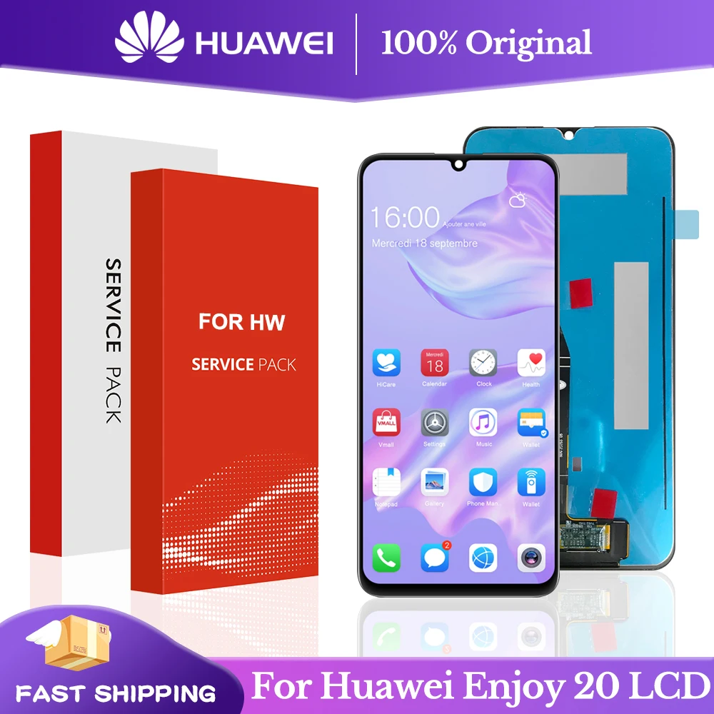 

6.6" Original For huawei Enjoy 20 5G lcd display with Frame Touch Screen Digitizer Assembly for huawei Enjoy 20 LCD WKG-AN00