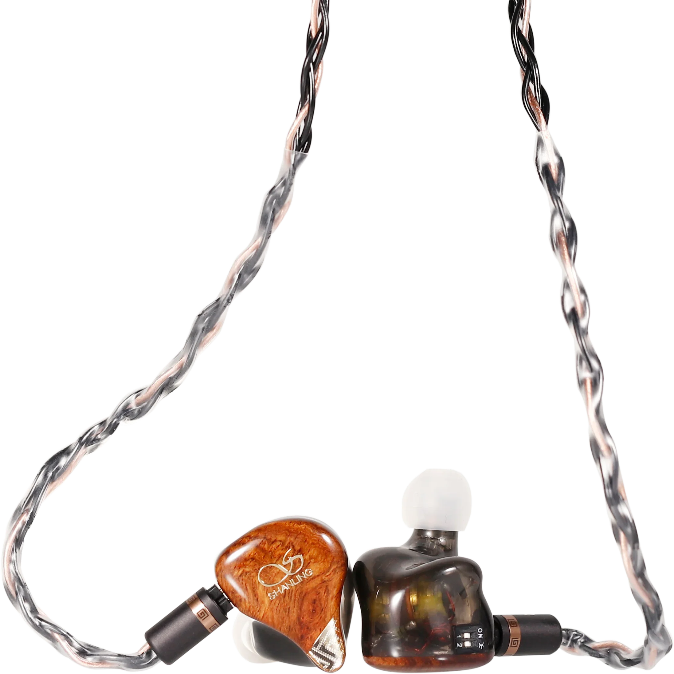 Трибридные наушники-вкладыши SHANLING MAJESTIC 4EST + 2DD 6BA 12 Driver