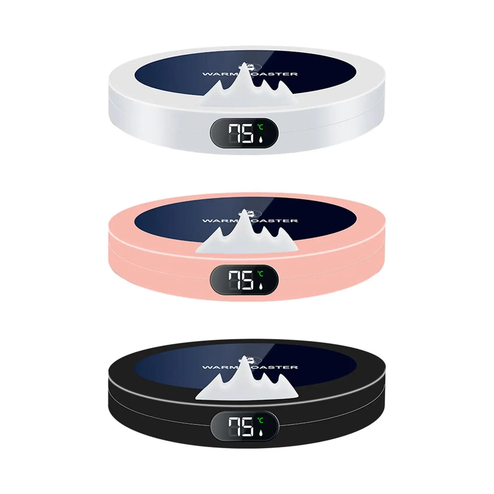 

Умный подогреватель для чашек с тремя настройками температуры, подогреватель для чая, подогреватель для кемпинга, столовой, путешествий, дома, праздничные подарки