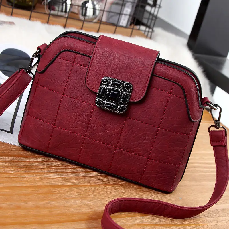 

High Quality puers Leather Female Top-Handle bag Fashion Women Shoulder Bags Shell Stlye Ladies Handbag Crossbody Bags For Women
