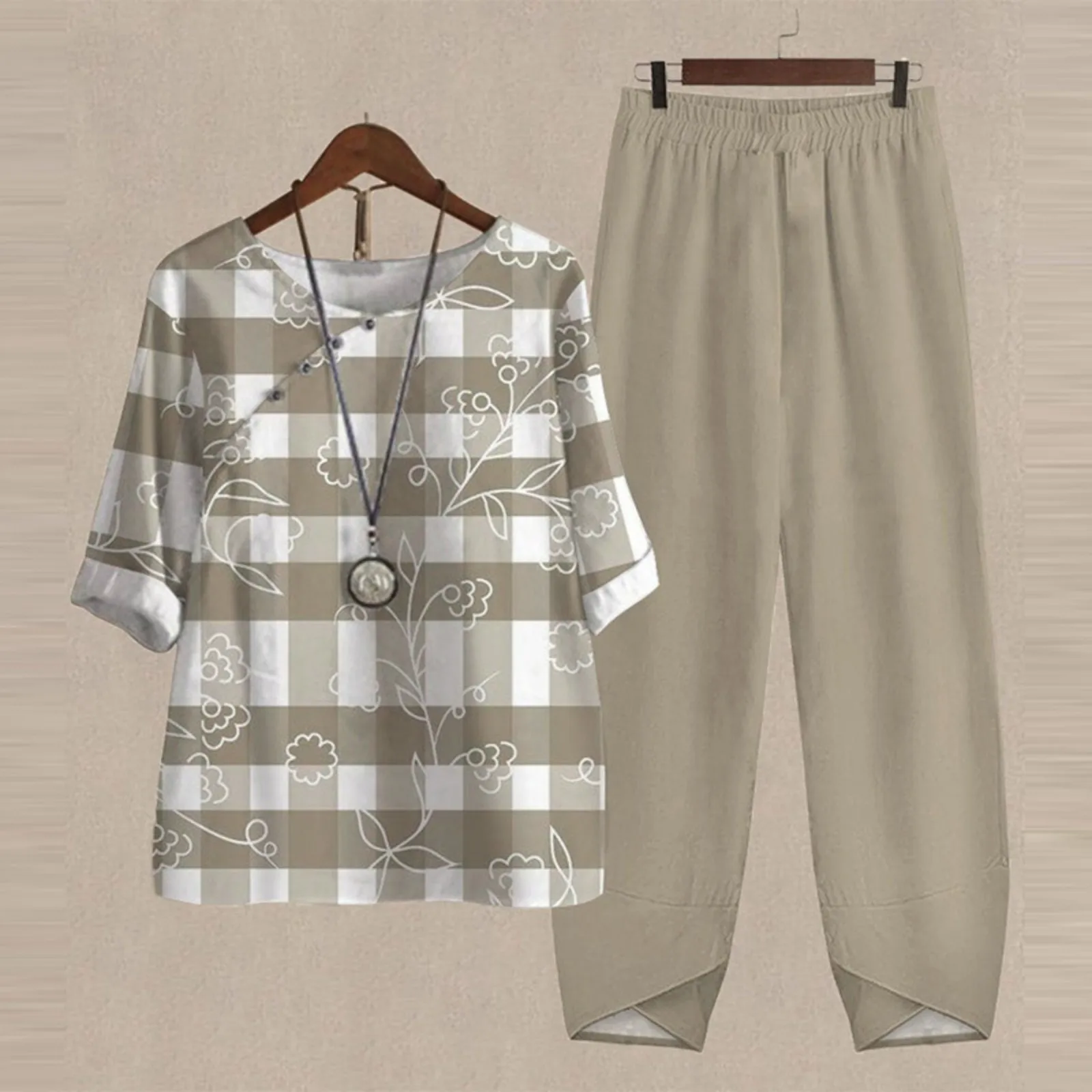 

Женская Повседневная рубашка на пуговицах со средней талией и карманами