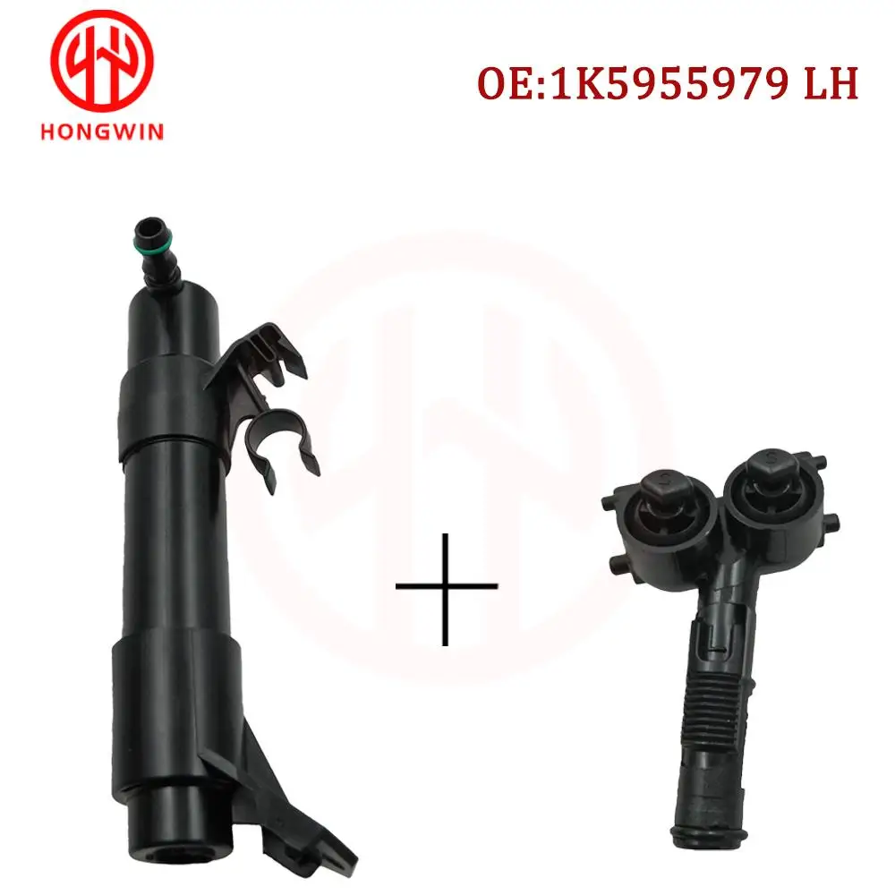 

Сопло омывателя передней фары 1K5955979(LH) и 1K5955978(RH) для VW EOS Golf V Jetta 5 1,6 2,0 FSI 2,5 3,2 V6