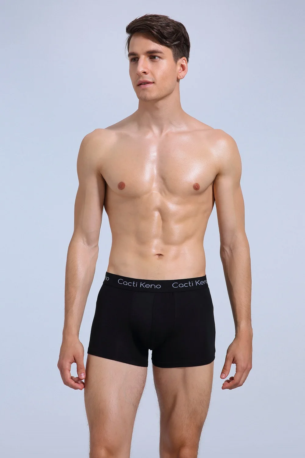 4 PCS/Lot Oversized L-5XL Men's Underwear Cotton Boxer Mid-waist Breathable Antibacterial Plus Size Boxer Pants Trendy Gift Box