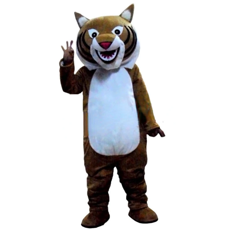 Купи Tiger Mascot Custom Headgear Costumes Cartoon Mascot Walking Puppet Stage Performance Costume Animal Costume Costume за 24,714 рублей в магазине AliExpress