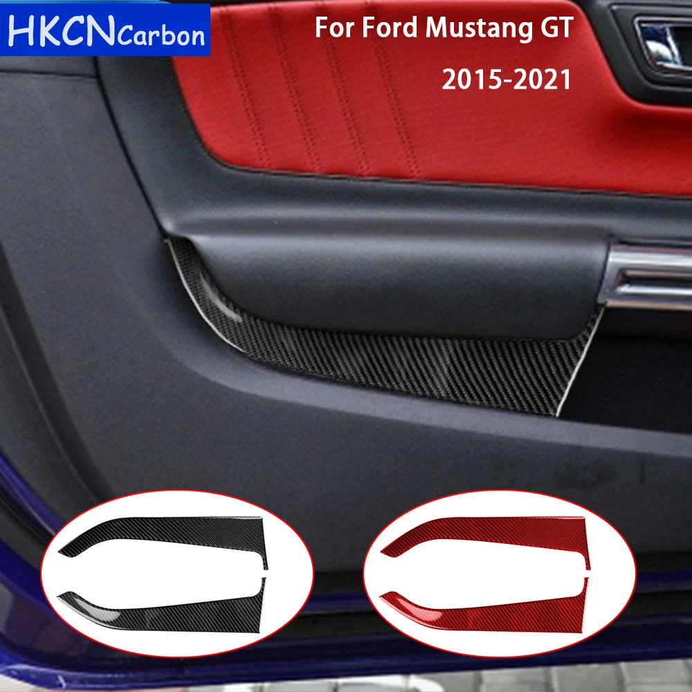Для Ford Mustang GT 2015 2016 2017 2018 2019 2020 2021 аксессуары из настоящего углеродного волокна