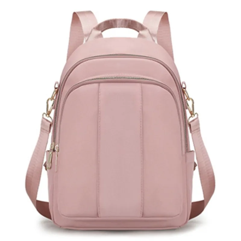 

Shoulders Backpack Computer Backpack Travel Leisure Solid Color Multifunction School Bags Casual For Teenage Girls Women