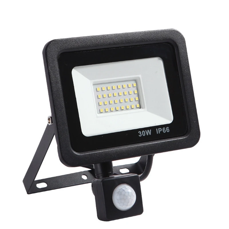 

LED Flood Light With PIR Motion Sensor Outdoor IP66 Waterproof Floodlights Security Light For Garden Patio