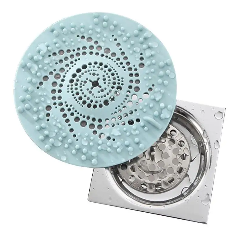 

Rubber Drain Hair Catcher Kitchen Food Scraps Drain Catcher Easy To Install And Clean Durable Rubber Hair Catcher Covers For