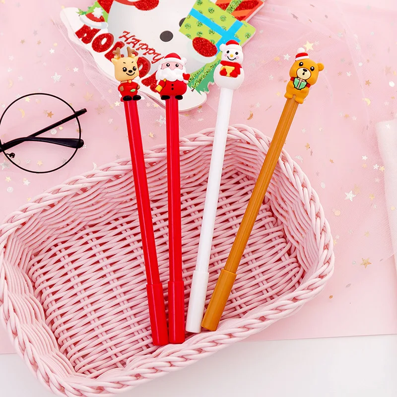 

Neutral Signature Pcs Pen Pen Series 100 Cartoon Examination Creative Learning Santa Claus Student Stationery Office Supplies