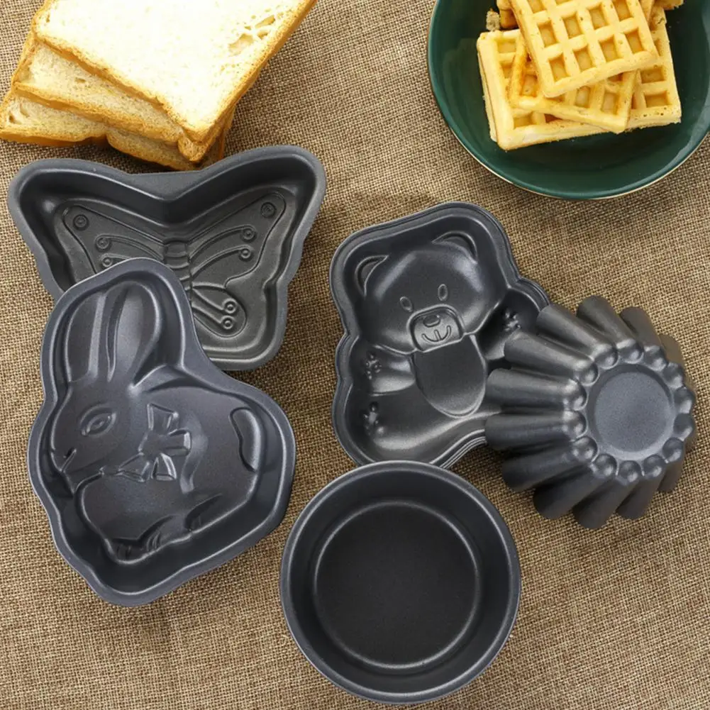 

Cake Baking Pan Convenient Easy Clean DIY Pollution-free Cake Baking Pan for Cafe Cake Baking Mold Cake Tray