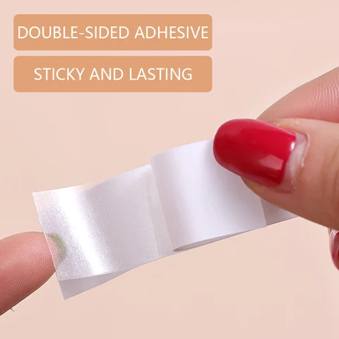 50pcs Skin-friendly Body Tapes Anti-slip Invisible Double-sided Safe Tape Adhesive Clothing Clear Stickers Lingerie Sticky Bra