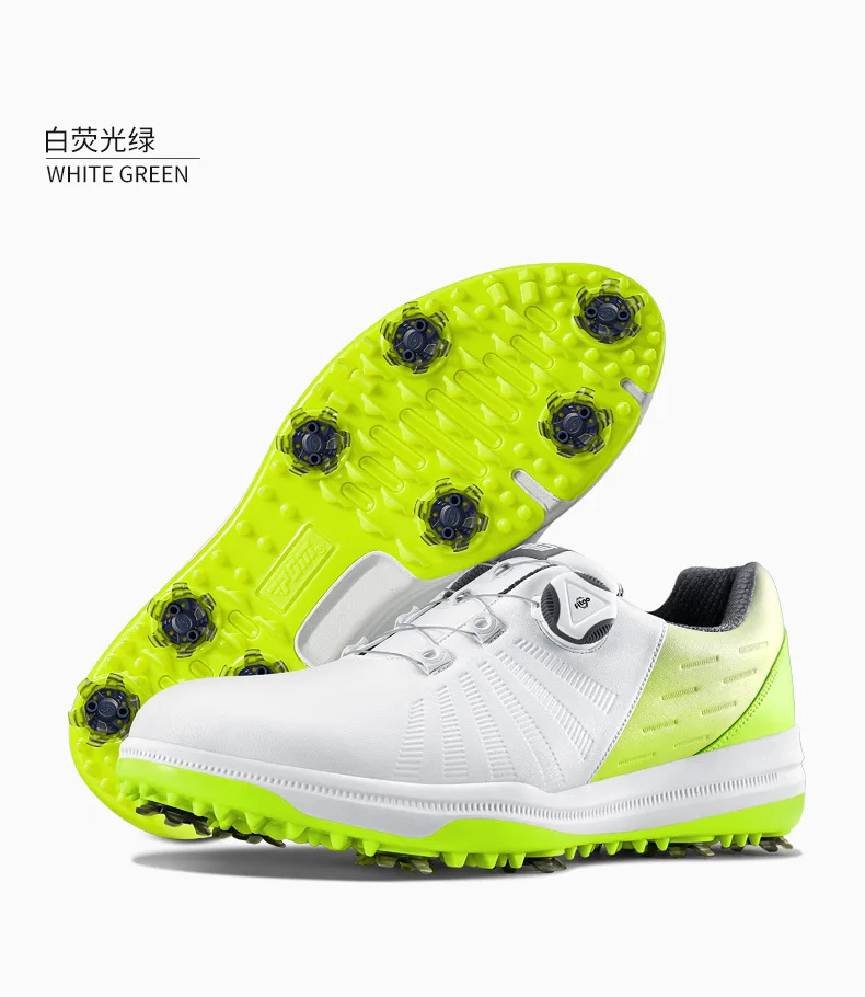 2022 New PGM Mens Summer Golf Shoes Men's Waterproof Skid-proof Sneakers Knob Strap with Removable Spikes Sports Wear XZ178