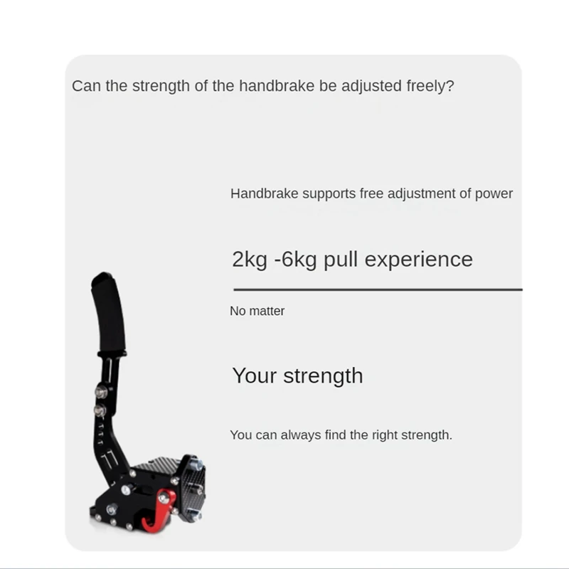 USB ручной тормоз для ралли G29/G27/G25 ПК Датчик Холла SIM Racing гоночных игр T300 T500 HB1009