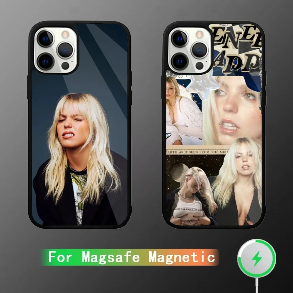 Чехол для телефона Singer R-Renee Rapp iPhone 15 14 13 12 11 Plus Pro Max Mini Magsafe с магнитной беспроводной
