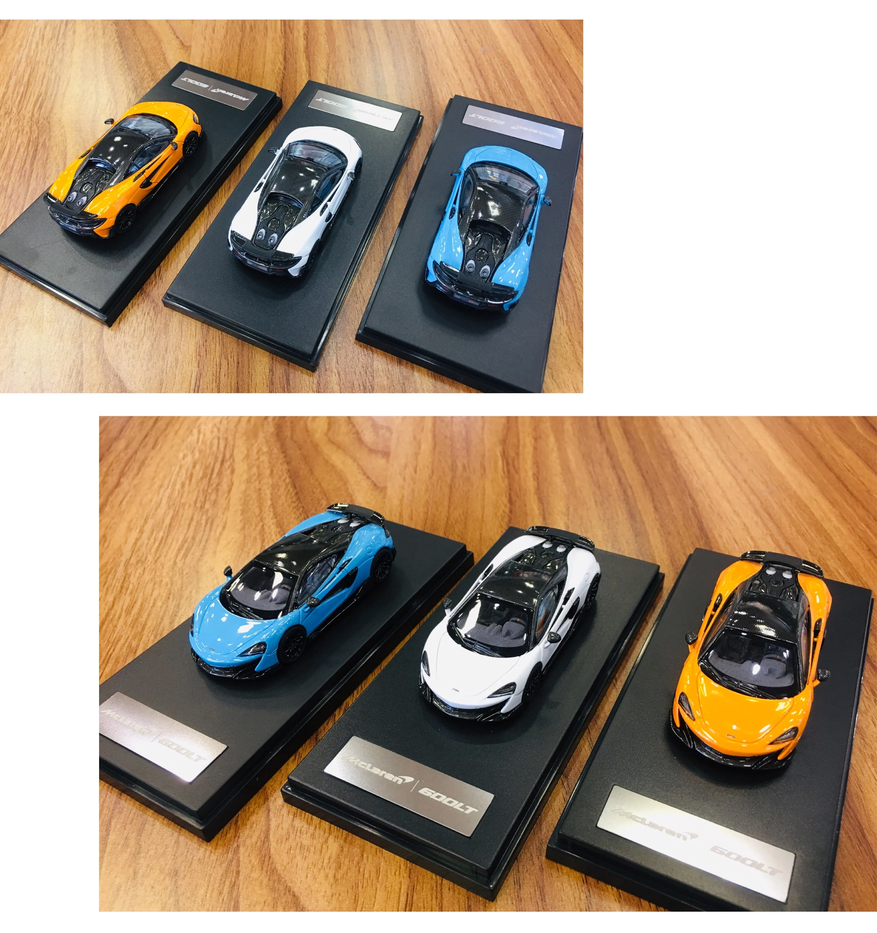 

Модель автомобиля McLaren 600LT из сплава с ЖК-дисплеем, модель автомобиля McLaren суперкар, Коллекционная модель автомобиля, украшение в подарок