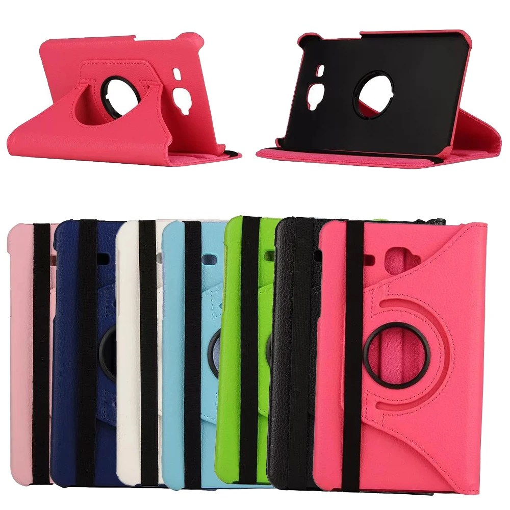

Case Tab A6 7.0" T280 Funda Capa For Samsung Galaxy Tab A 7.0 2016 SM-T280 SM-T285 360 Rotating Stand Tablet Flip Cover Holder