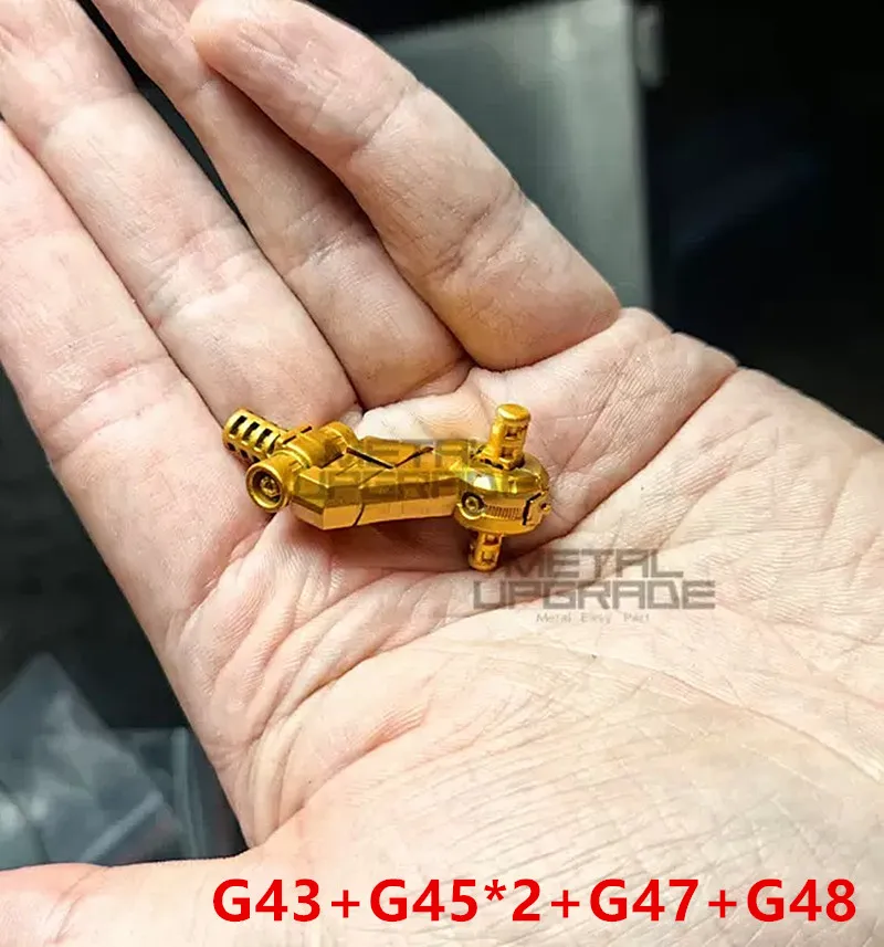 Модифицированные металлические детали набор из 34 предметов для MGEX 1/100 ZGMF-X20A Strike