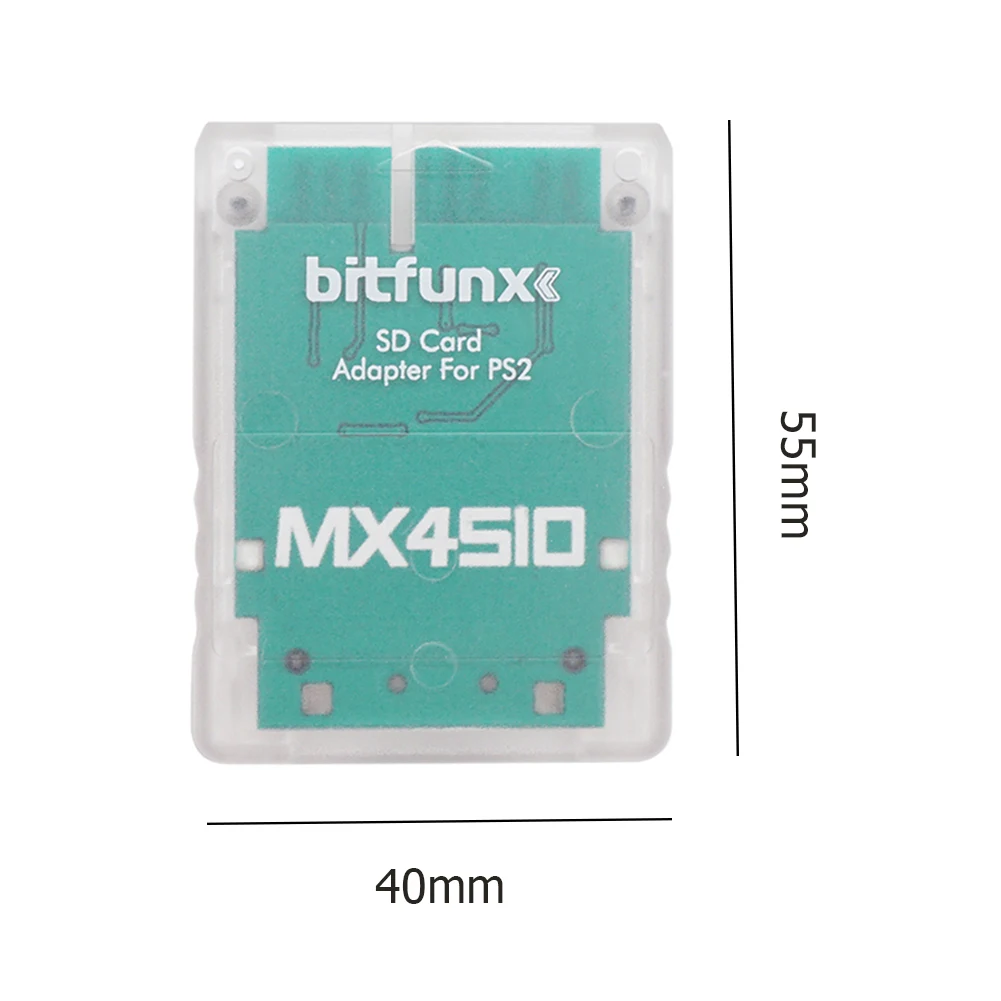 Для PS2 MX4SIO SIO2SD TF/SD адаптер карты памяти программа игровой прозрачный корпус
