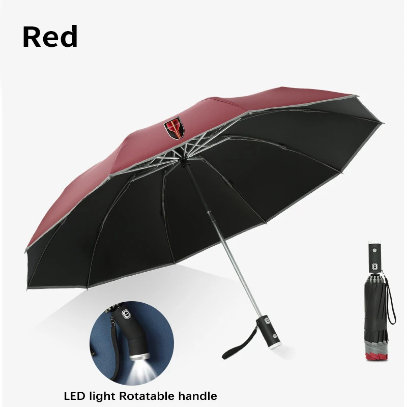 

Hong Qi Red Flag H5 FAW HS3 HS5 HS7 H6 H7 H9 EH7 E-QM5 HS9 Автомобильный полностью автоматический светоотражающий зонт от солнца, складной зонт от обратного хода