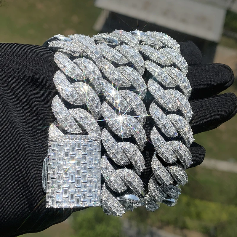 Хип-хоп 5A + CZ камень украшенный сверкающими 20 мм большие тяжелые круглые